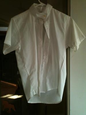 Annie Rider English shirt. Mint condition, never worn, no stains, all buttons. Asking $20. Child's size 12.